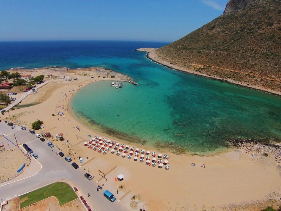 فيلا Theros Beach House Stavrós المظهر الخارجي الصورة